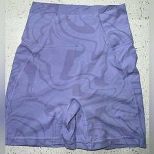 Paragon swirl shorts in purple